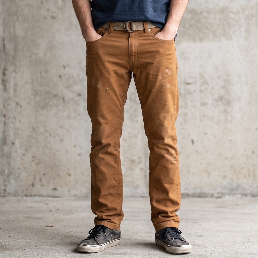 Carhartt WIP Mens Vicious Pant 32x32 Brown Slim Tapered Workwear Streetwear